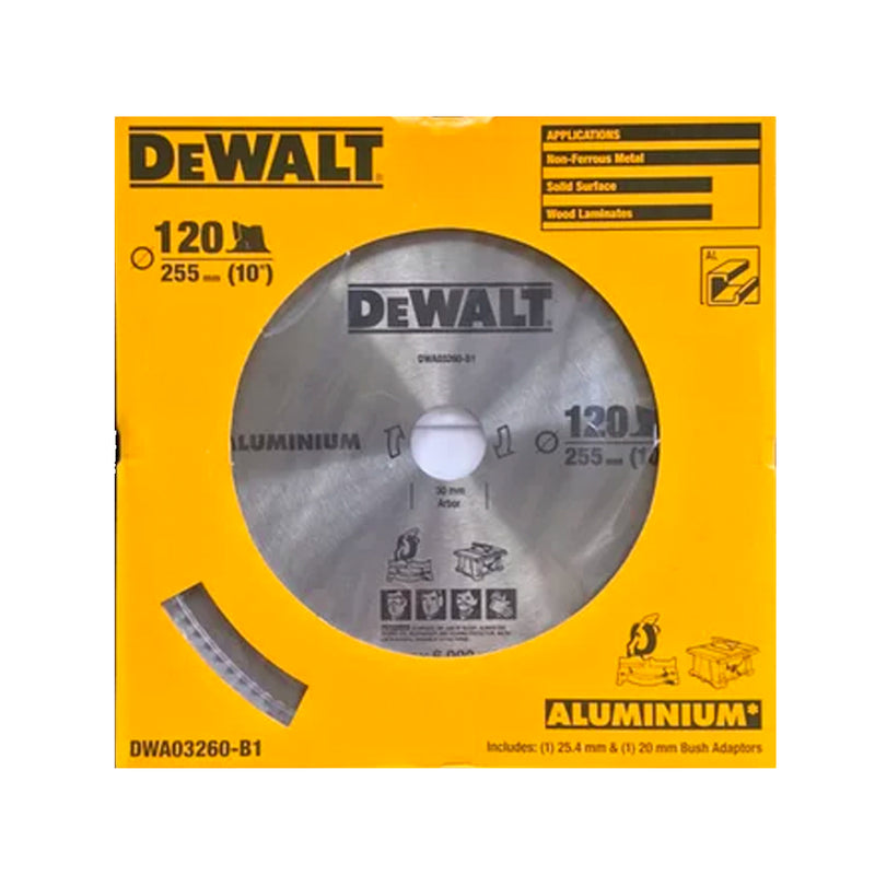 Lưỡi cắt nhôm Dewalt DWA03220-B1 đường kính 255mm