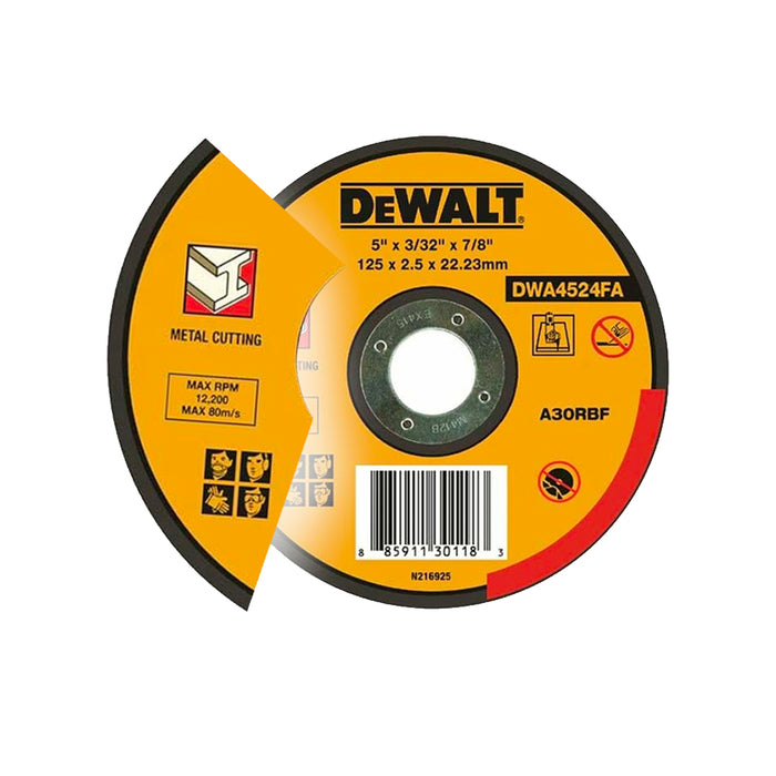 Đá cắt kim loại Dewalt DWA4524FA đường kính 180mm