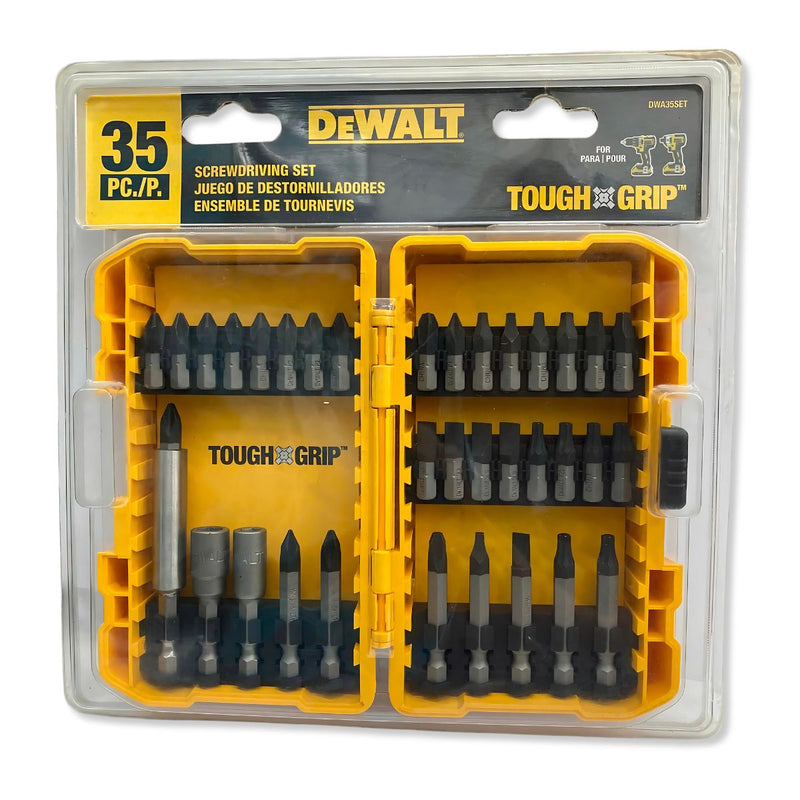 Bộ mũi vặn vít 35 chi tiết Dewalt DWA35SET nhập khẩu từ Hoa Kỳ