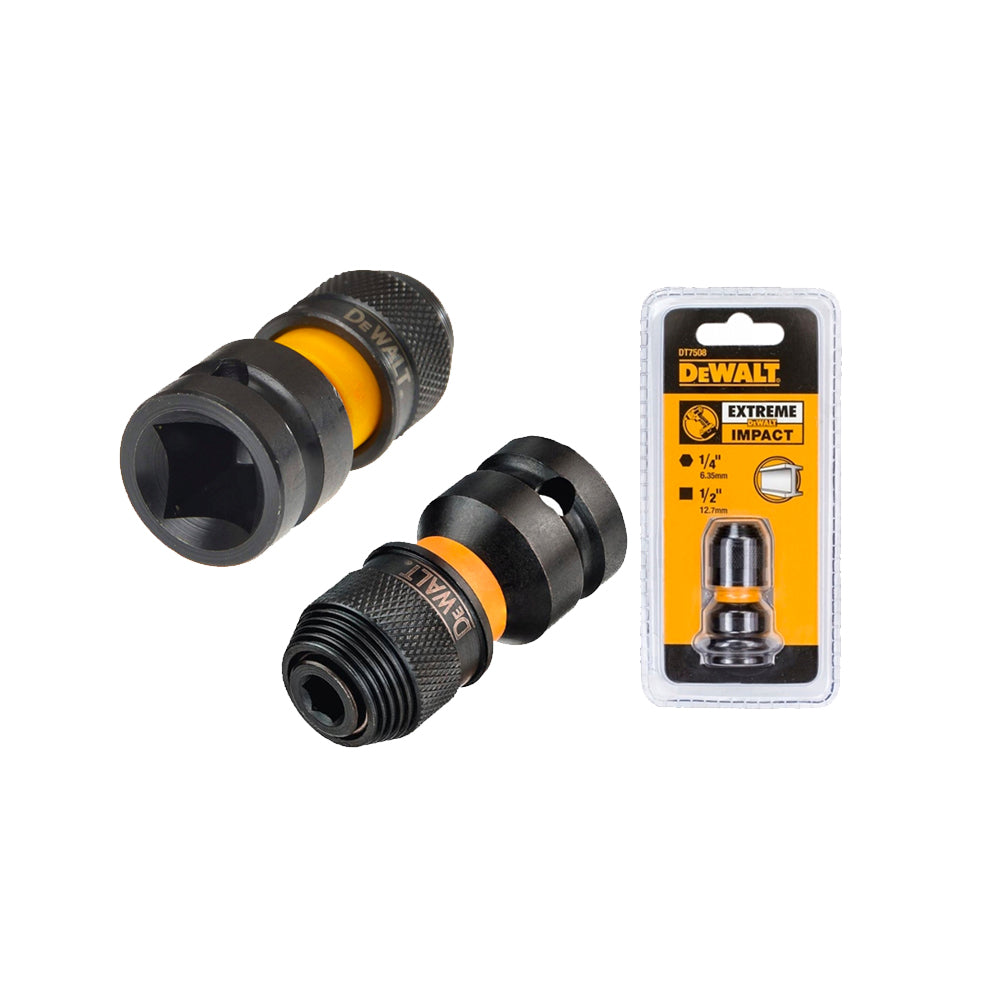 Đầu chuyển đổi từ đầu siết bu lông cốt 1/2 inch sang đầu vặn vít cốt 1/4 inch Dewalt DT7508-QZ