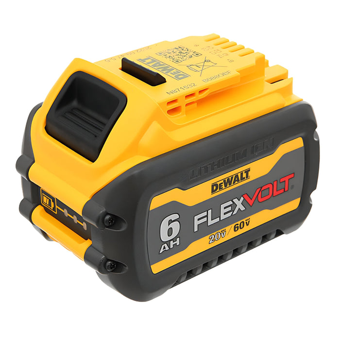 Pin Li-on Dewalt DCB606-B1 cho máy khoan 20V/60V-6.0Ah (FLEXVOLT)