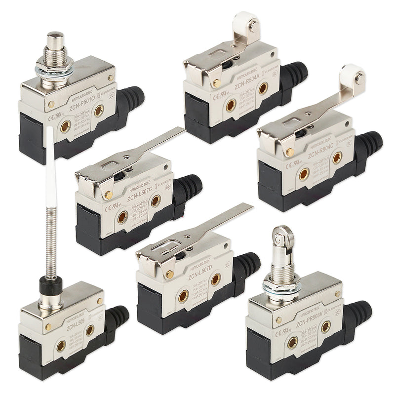 Công tắc hành trình mini Hanyoung Nux ZCN-500 Series. Dòng cao cấp. Tiêu chuẩn quốc tế CE, UL,KR,CCC, RoHS