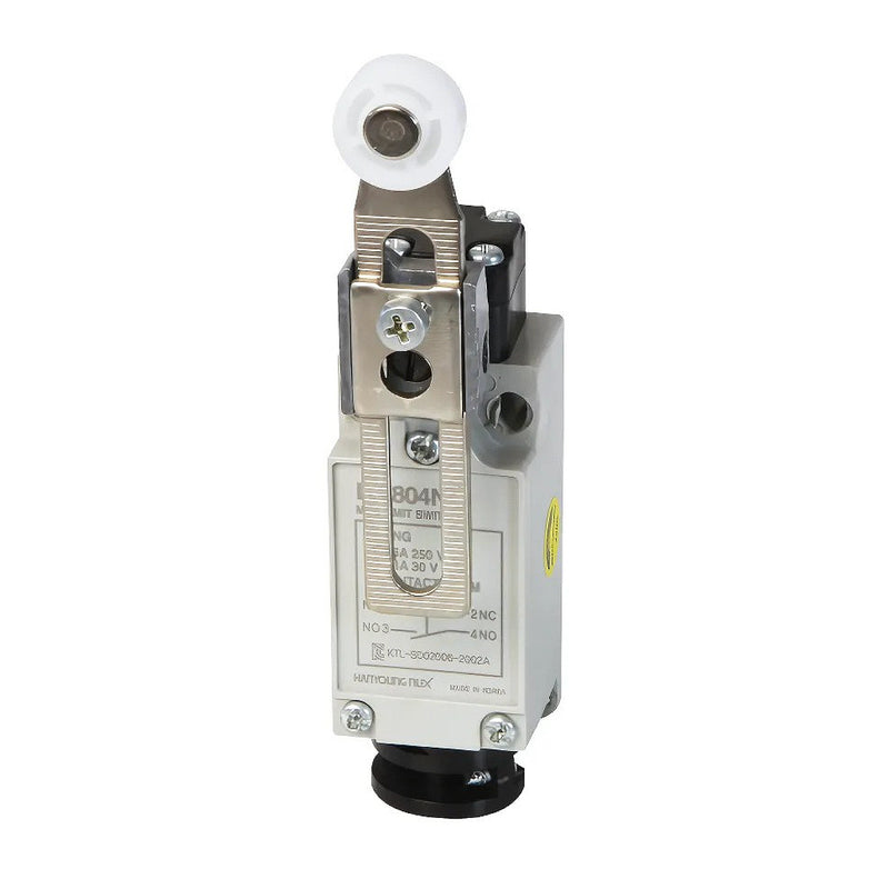 Công tắc hành trình Hanyoung Nux HY-LS800 Series. Thân vỏ nhựa kín nước IP54, Dòng cao cấp. Tiêu chuẩn quốc tế CE, KC, CCC