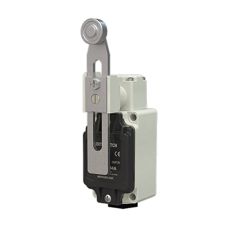 Công tắc hành trình Hanyoung Nux HY-LM800 Series cao cấp có tích hợp đèn chỉ báo vận hành. Thân vỏ hợp kim nhôm kín nước IP67. Tiêu chuẩn quốc tế UL, CE, KC, CCC