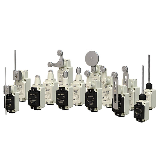 Công tắc hành trình Hanyoung Nux HY-LM800 Series cao cấp có tích hợp đèn chỉ báo vận hành. Thân vỏ hợp kim nhôm kín nước IP67. Tiêu chuẩn quốc tế UL, CE, KC, CCC