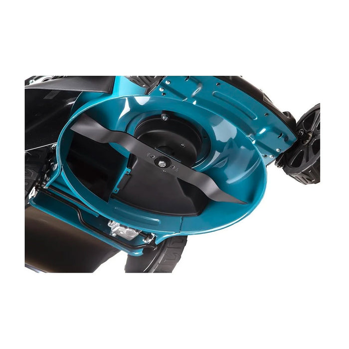 Máy cắt cỏ đẩy Makita PLM4631N2 chạy xăng công suất 2600W động cơ 4 thì, đường kính lưỡi 460mm