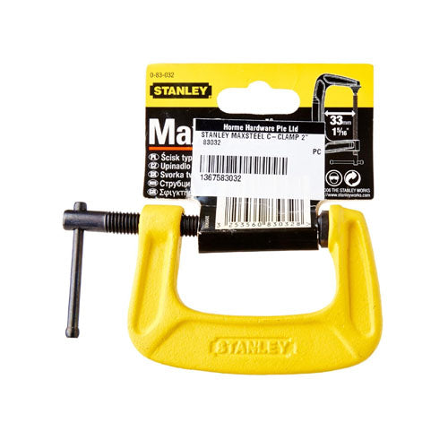 Kẹp kiểu chữ C 2 inch - 8 inch Stanley