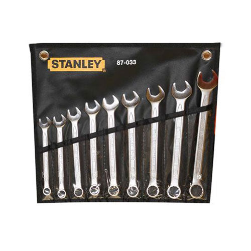 Cờ lê vòng miệng SL hệ MET (bộ 9 cái) Stanley 87-033-1