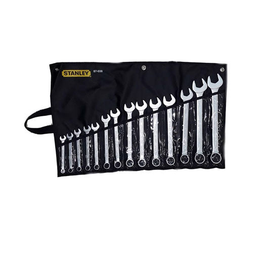 Cờ lê vòng miệng hệ mét (bộ 14c) Stanley 87-038-1
