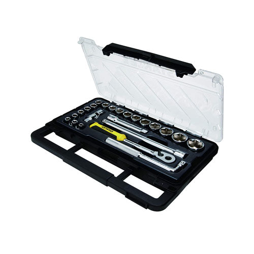 Đầu tuýp 1/2 inch 6PT MET/ 23 chi tiết Stanley STMT74173-8C