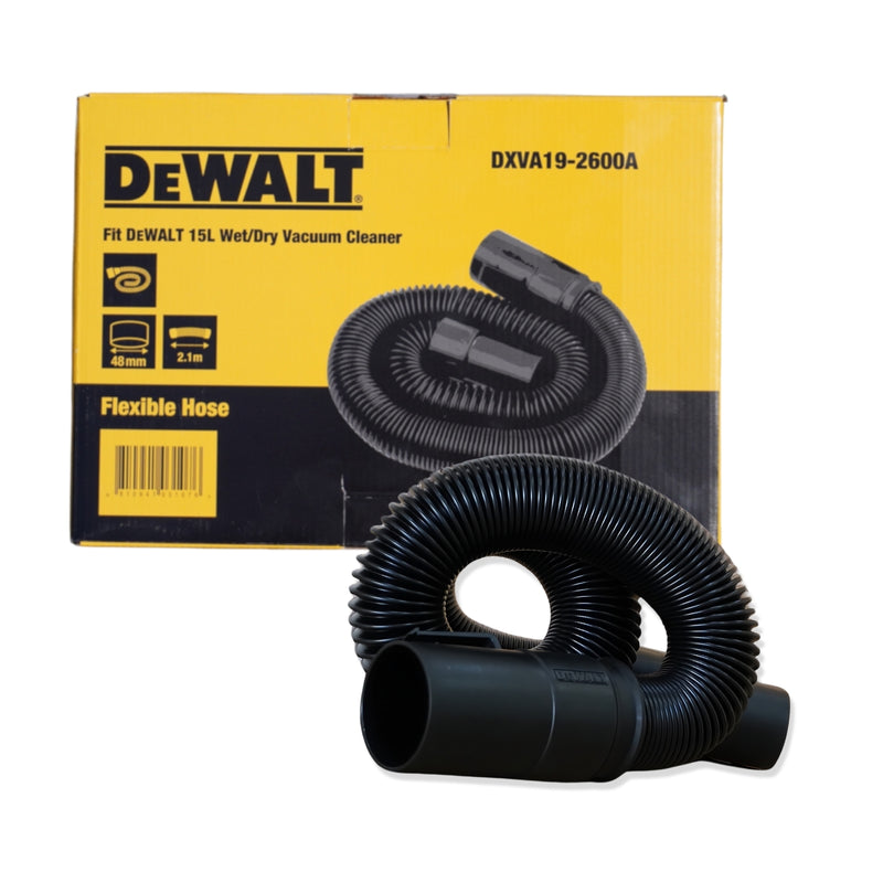 Ống nhựa mềm DXVA19-2600A dùng cho máy hút bụi Stanley (SL19117, 417-8A, 199P, 156, 403PE-8A) và Dewalt (15T, 23P, 25S, 30S, 34P và 38S)