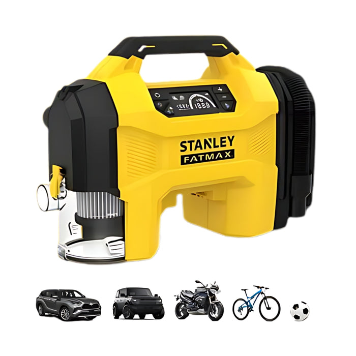 Máy hút bụi đa năng tích hợp chức năng bơm xe STANLEY SL2015, hút bụi khô, ướt và thổi. Dùng Pin 20V