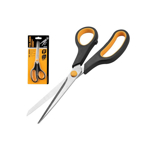 Kéo cắt gia dụng, lưỡi thép không gỉ, tay cầm nhựa 200mm/8 inch TOLSEN 30044