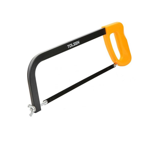 Khung cưa lọng tay cầm nhựa ABS, khung cưa sơn mài 300mm/12 inch TOLSEN 30052 (có sẵn 1 lưỡi cưa)