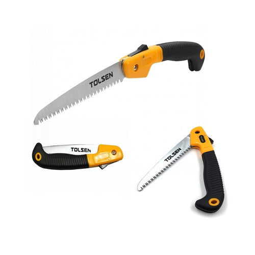 Sứa xếp 180mm/7 inch, tay cầm nhựa, lưỡi cưa thép 65Mn TOLSEN 31014