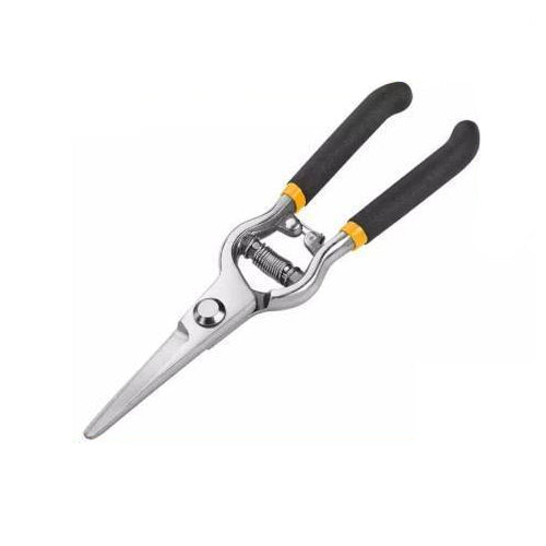 Kéo cắt cành thẳng 200mm/8 inch, cán nhúng, lưỡi thép đánh bóng TOLSEN 31019