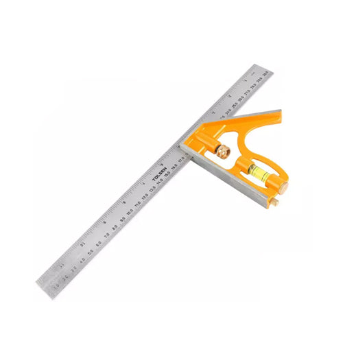 Thước góc thủy công nghiệp hệ mét/inch 250mm/10 inch TOLSEN 35037