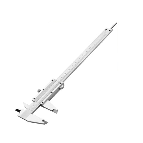 Thước kẹp cơ công nghiệp hệ mét/inch, thép Carbon mạ Cr 150mm TOLSEN 35049, độ chính xác 0.05mm/(1/128 inch), đo 4 chiều