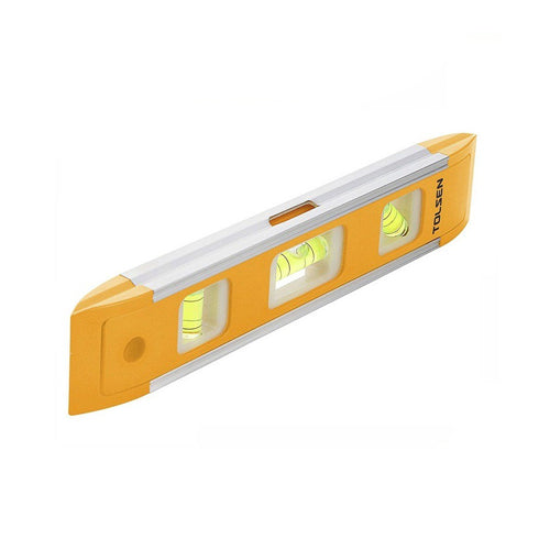 Thước thủy Mini công nghiệp có nam châm 22.5cm/9 inch TOLSEN 35059