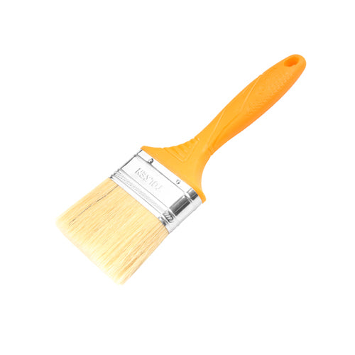 Cọ sơn công nghiệp 25mm - 100mm TOLSEN cán nhựa, đầu cọ kim loại mạ Cr bộ các sợi lông trắng cứng và sợi PET (thiết kế theo chuẩn Công thái học)