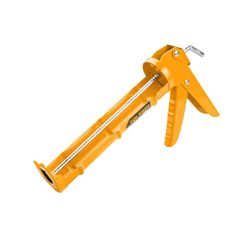 Súng bắn Silicon 225mm/9 inch, thép ép, trục đẩy răng cưa TOLSEN 43042