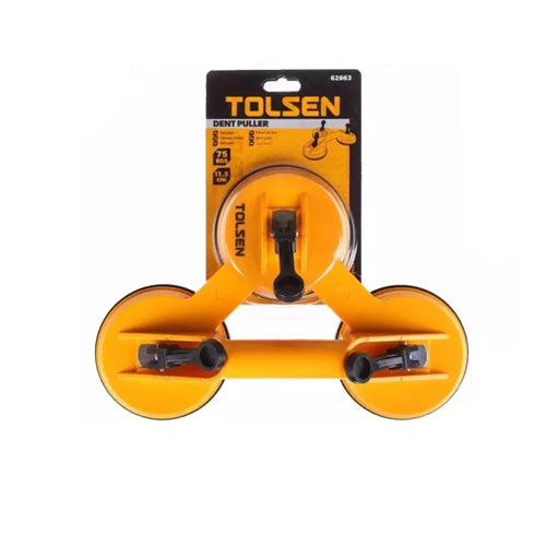 Tay hít kính ba thân nhựa 75kg, đường kính 11.5cm TOLSEN 62663