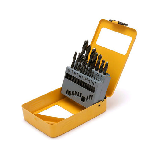 Bộ 19 mũi khoan sắt HSS 1 - 10mm TOLSEN 75081