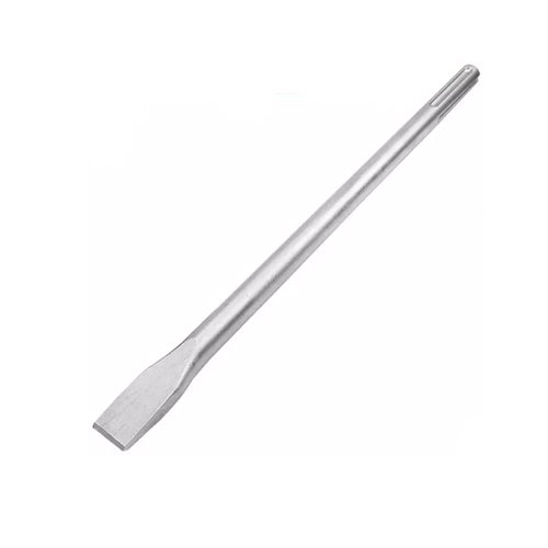 Mũi đục bê tông dẹp 18x400x25mm TOLSEN 75457, chuôi gài SDS max, thân thép mạ Cr, bề mặt phun mài mòn