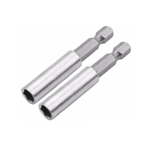 Bộ 2 đầu nối mũi vít 1/4", đuôi lục giác, thép CrV, dài 60mm TOLSEN 77861