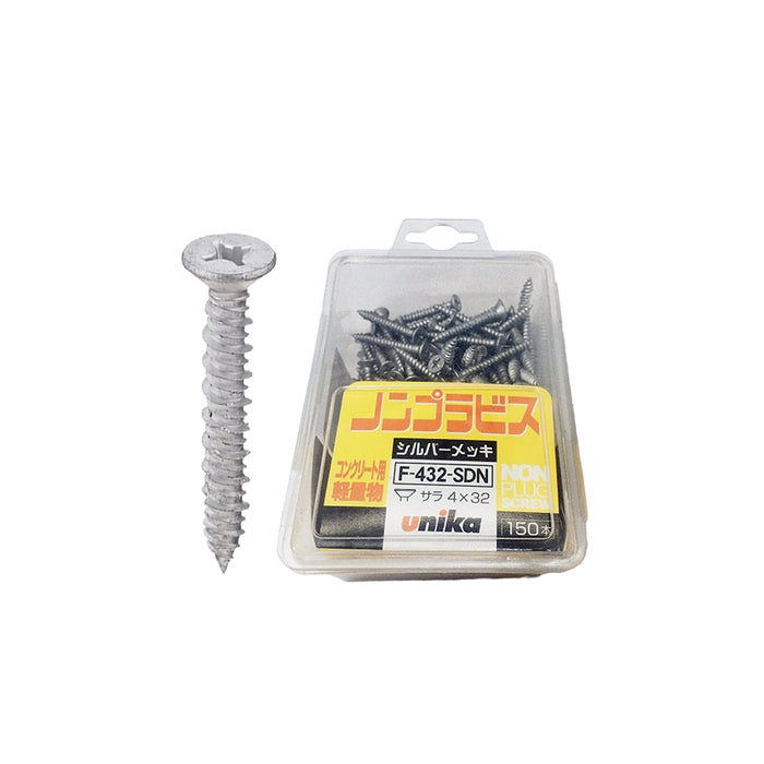 Vít thép đầu bằng UNIKA