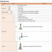 Đèn báo nhiều tầng dạng tháp Hanyoung Nux STS Series, kiểu đèn sáng liên tục. Tiêu chẩn CE, UL và IP54