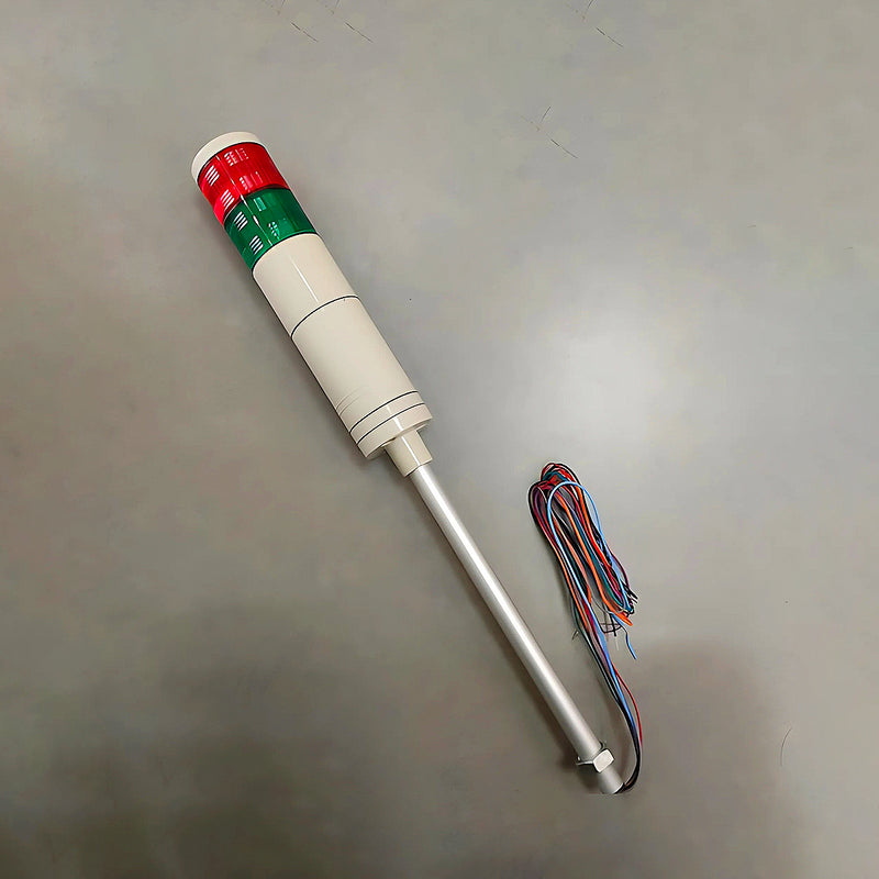 Đèn báo nhiều tầng dạng tháp Ø60mm Hanyoung Nux STL060 Series cao cấp, kiểu đèn sáng liên tục. Tiêu chẩn CE, UL và IP54