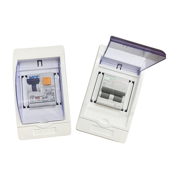 Hộp nổi lắp CB tép (Hộp đựng cầu dao tự động) có nắp che Tiến phát MCBCN