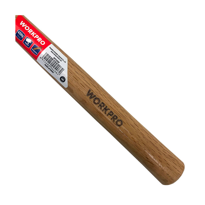 Búa cao su trắng cán gỗ nặng 450 gram (16 OZ), chống nảy và không phát ra tia lửa điện Workpro WP241038
