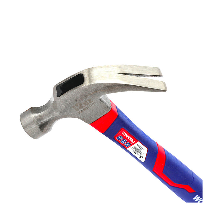 Búa sừng dê thép trui gia nhiệt, cán búa bằng sợi thuỷ tinh Workpro