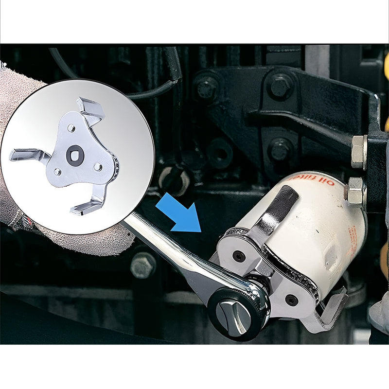 Cảo mở lọc dầu 3 chân, đầu cốt 1/2 inches Workpro WP319011