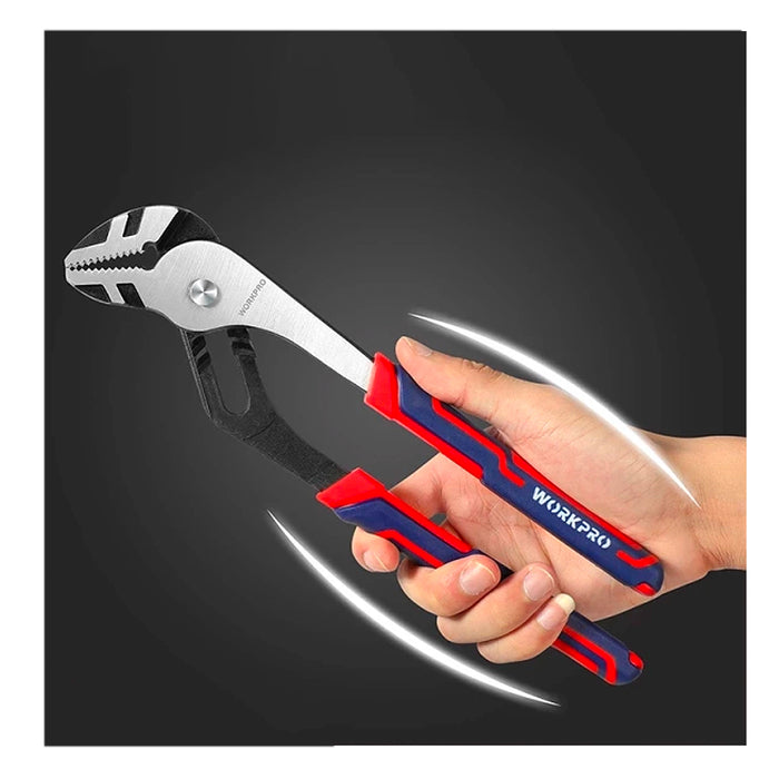 Kìm mỏ quạ bằng thép CR-V, tay cầm bằng nhựa chống trượt Workpro