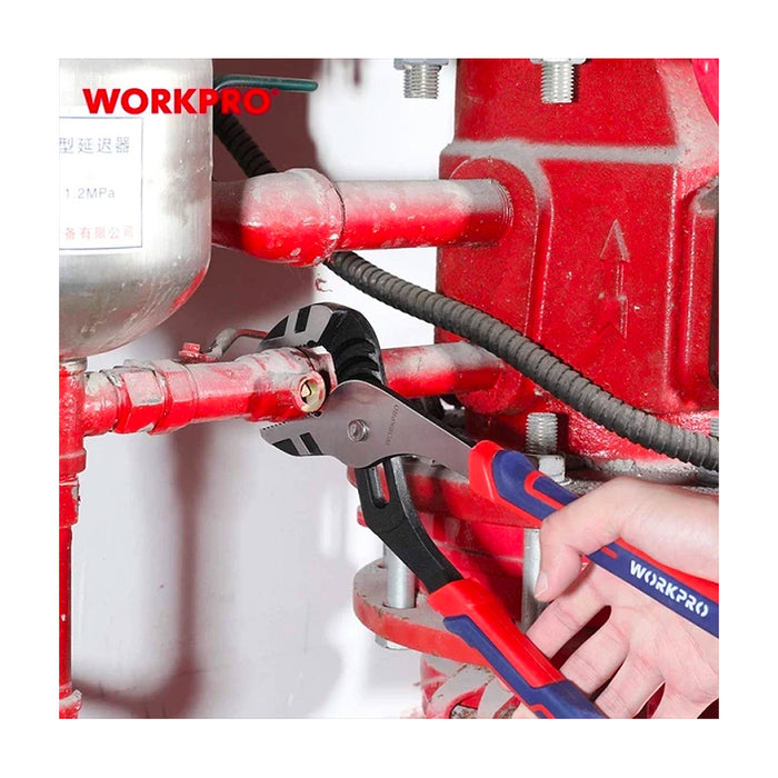 Kìm mỏ quạ bằng thép CR-V, tay cầm bằng nhựa chống trượt Workpro