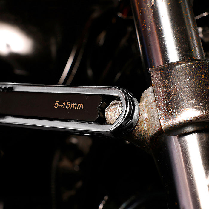 Cờ lê đa năng thân bằng thép mạ chrome Workpro