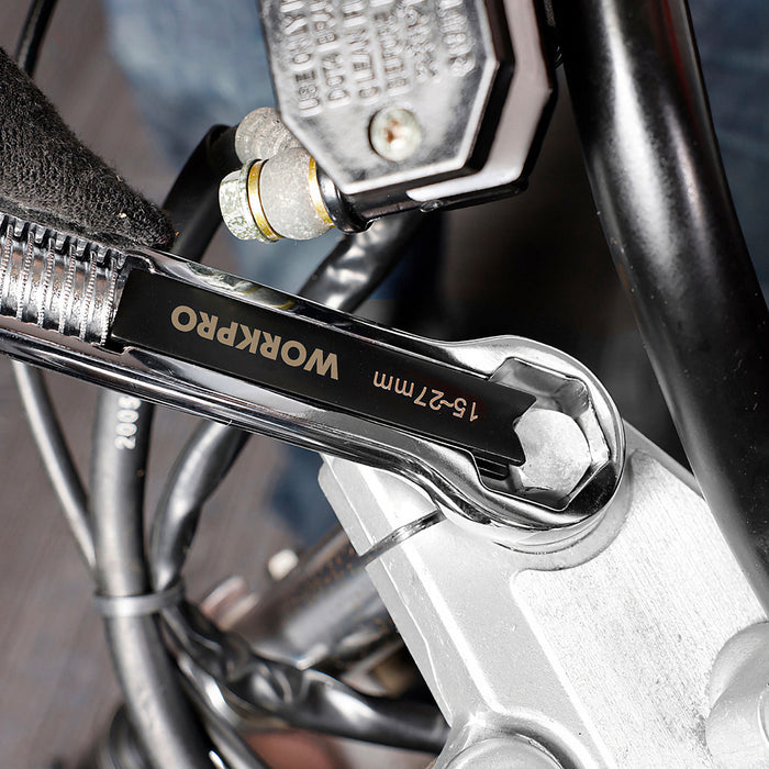 Cờ lê đa năng thân bằng thép mạ chrome Workpro