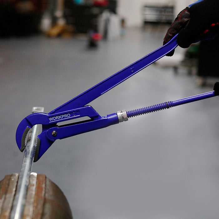 Mỏ lết răng mở nhanh, hàm xéo 45 độ (mỏ lết kiểu Thuỵ điển) Workpro WP302014