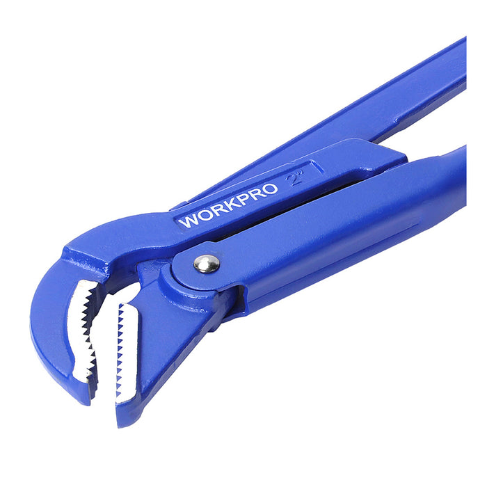 Mỏ lết răng mở nhanh, hàm xéo 45 độ (mỏ lết kiểu Thuỵ điển) Workpro WP302014