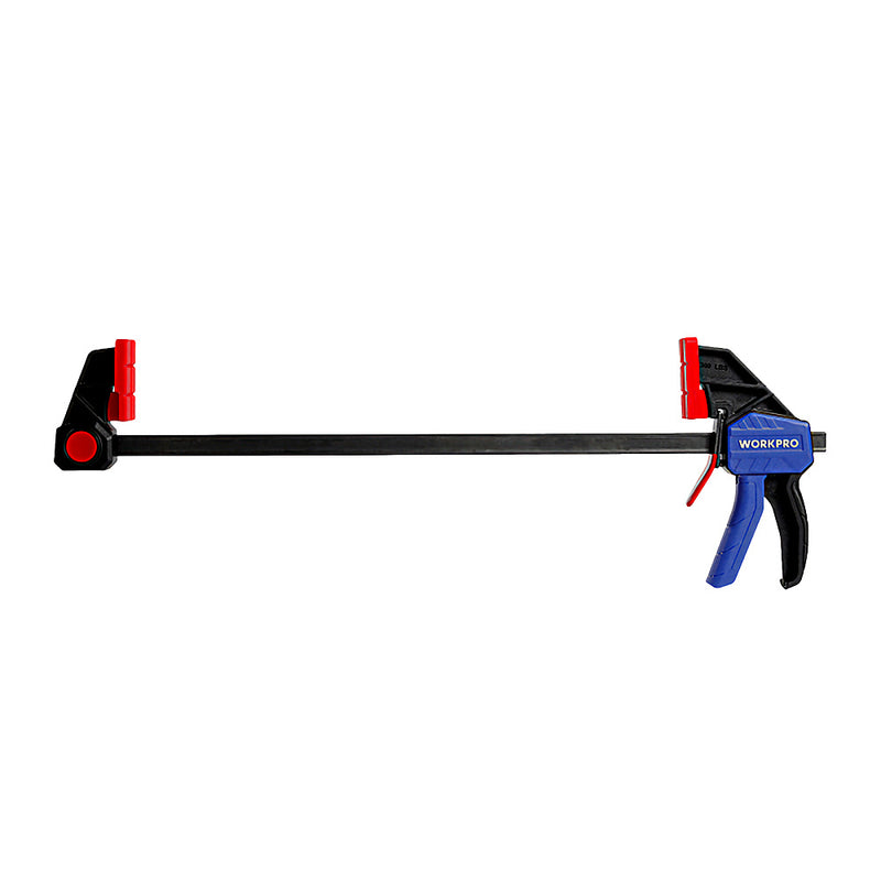 Cảo bóp nhanh hạng nặng, lực bóp 140kg (300 Lbs) có cơ chế khoá và xả kẹp nhanh (Có thể chuyển chế độ nong rộng) Workpro