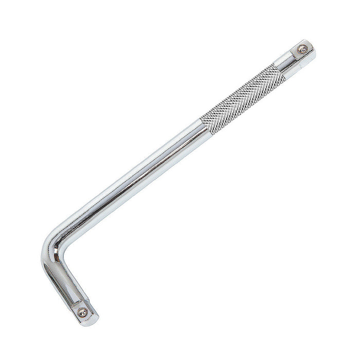 Cần siết tuýp hình L đầu cốt 1/2 inch, dài 250mm, thép CR-V mạ chrome mờ Workpro WP275015