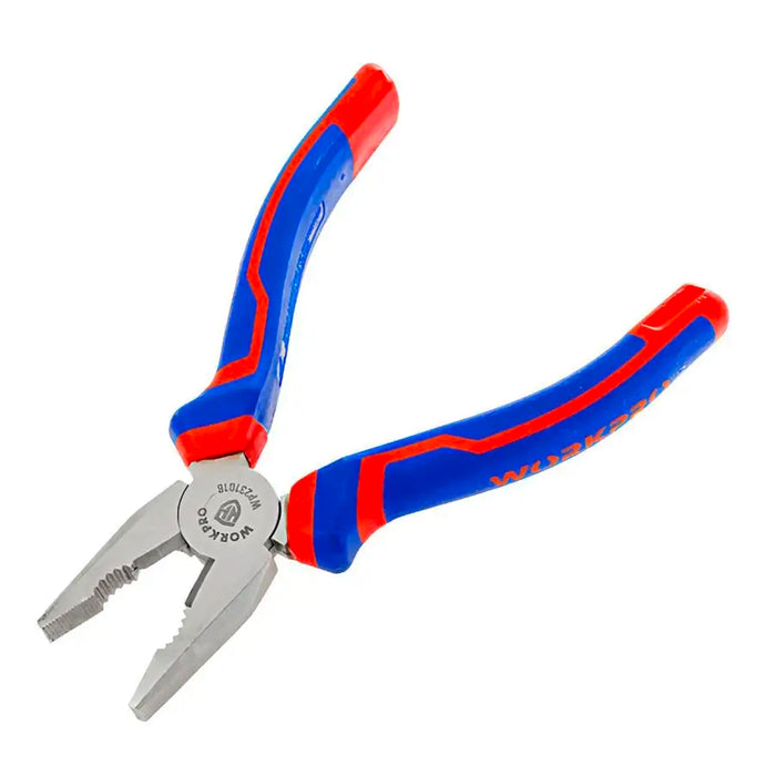 Bộ kìm 3 món gồm (kìm răng, kìm cắt, kìm nhọn) 6 inch (160mm) Workpro WP201008