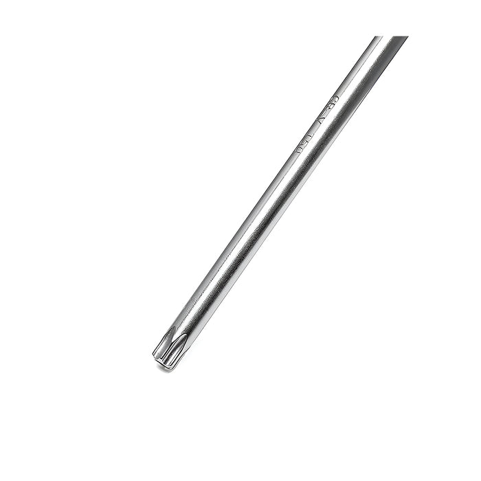 Bộ 9 cây lục giác hình sao kiểu chữ L, cỡ trung, có lỗ nhỏ ở đầu mũi, vật liệu thép hợp kim CR-V Workpro WP222002