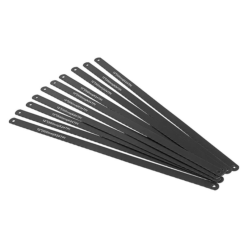 Bộ 10 lưỡi cưa sắt 300mm (12 inches) bằng thép carbon HSS, số răng 24TPI Workpro WP215031