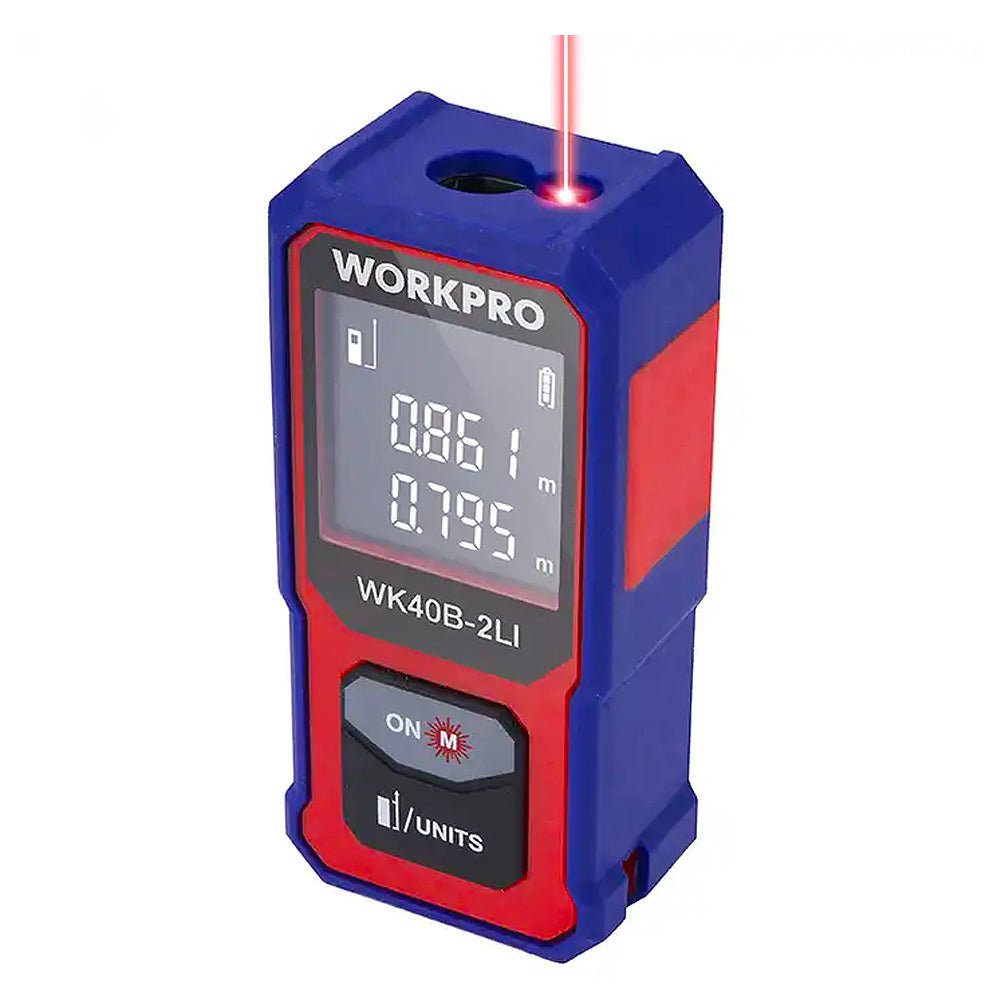 Máy đo khoảng cách bằng laser 40m Workpro WP267001