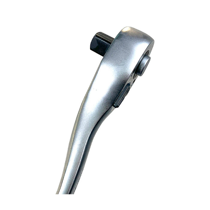 Cần siết tự động gắn đầu tuýp, cán cong, vật liệu thép chrome, đầu cốt bằng thép Cr-Mo, tay cầm bằng nhựa chống trượt Workpro