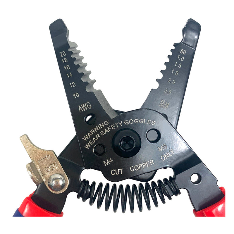 Kìm tuốt dây và cắt 178mm cán nghiêng Workpro WP291004